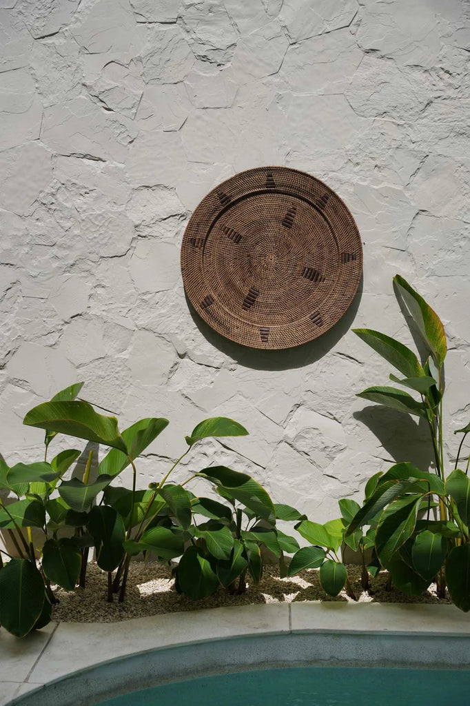 Jasmine Plate - Brown - L