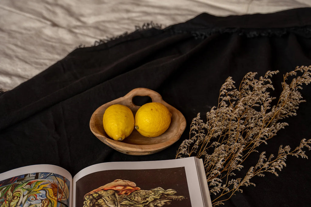 Het Linnen Tafelkleed - Zwart -180x300