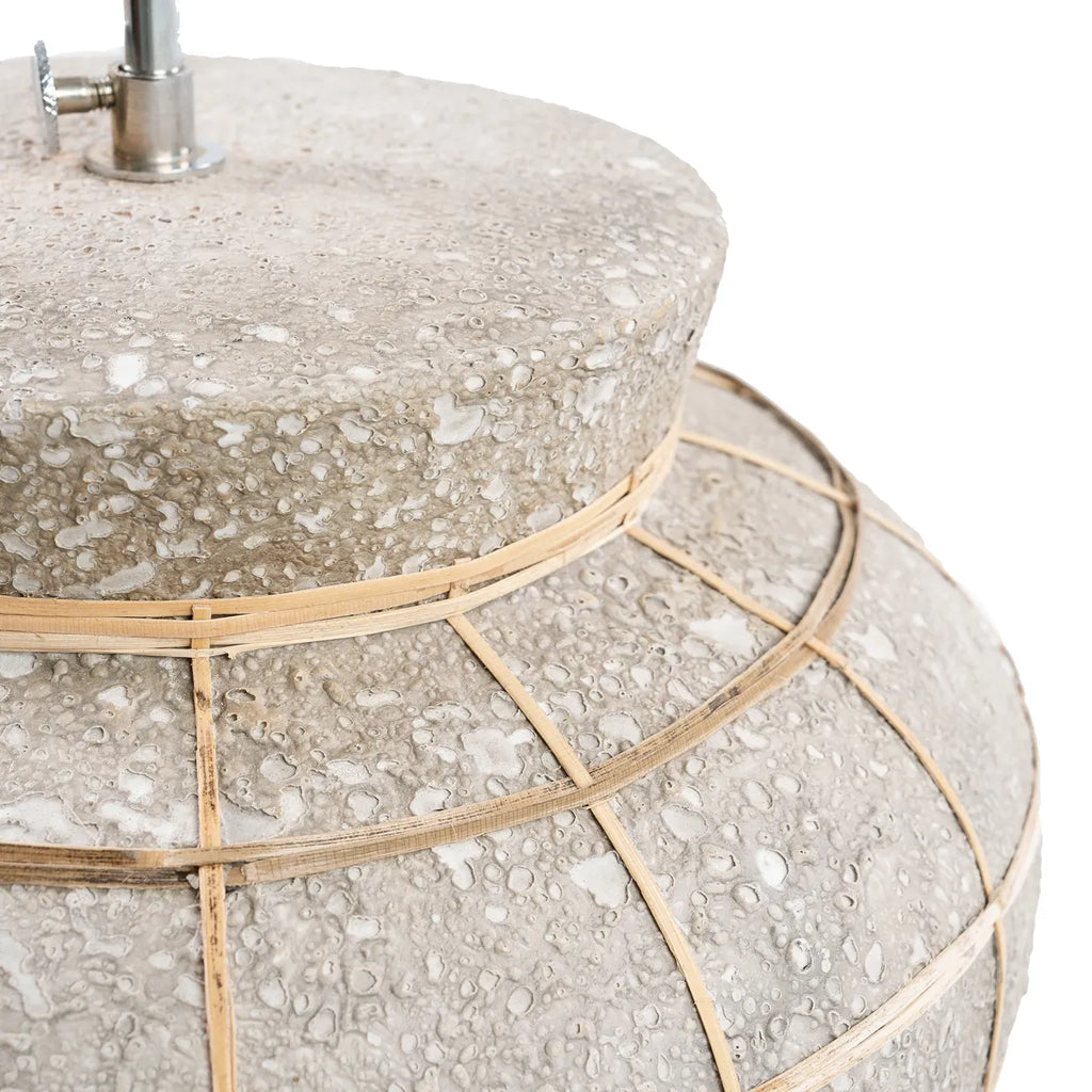 The Lipsi Table Lamp - Natural Concrete Grey