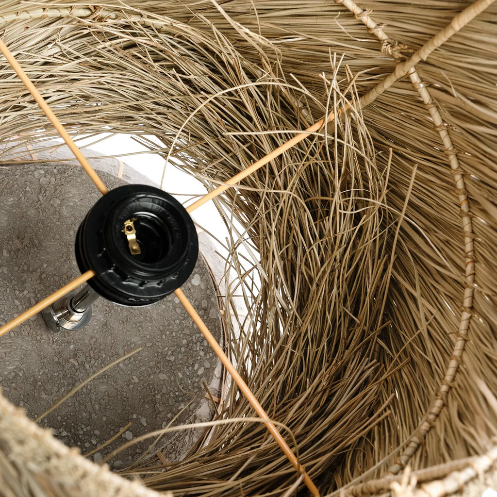 The Lipsi Table Lamp - Natural Concrete Grey