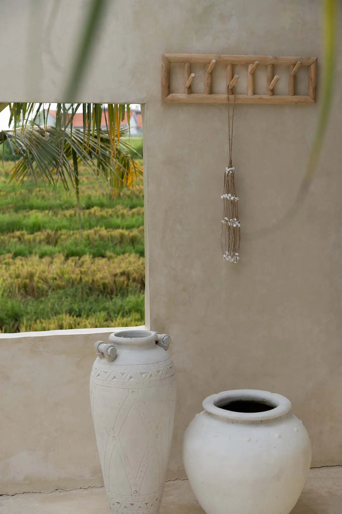 De Long Shell Hangdecoratie - Wit