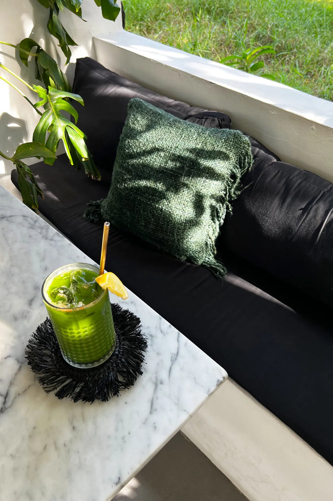 The Oh My Gee Cushion Cover - Dark Green - 40x40