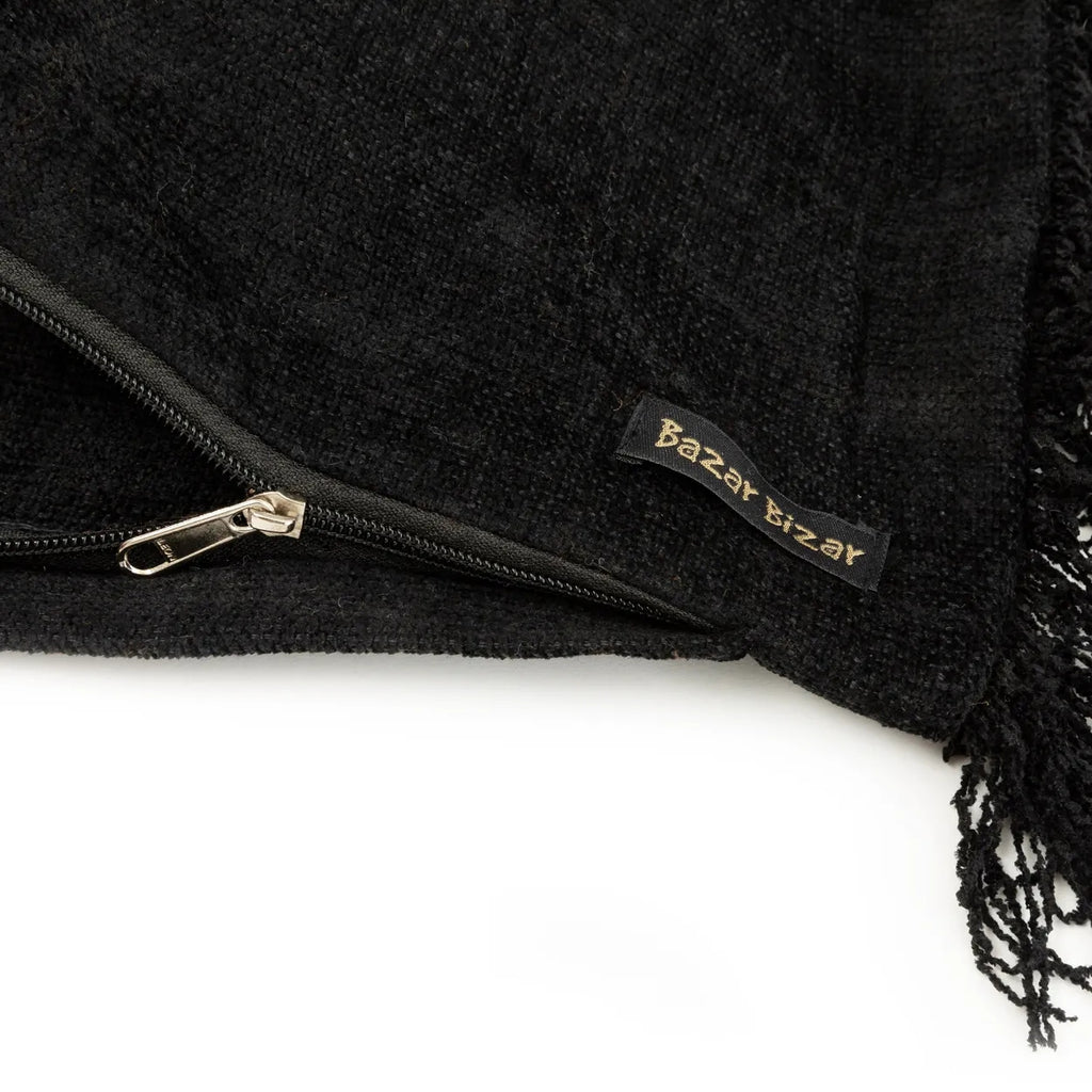 The Oh My Gee Pillowcase - Black Velvet - 35x100