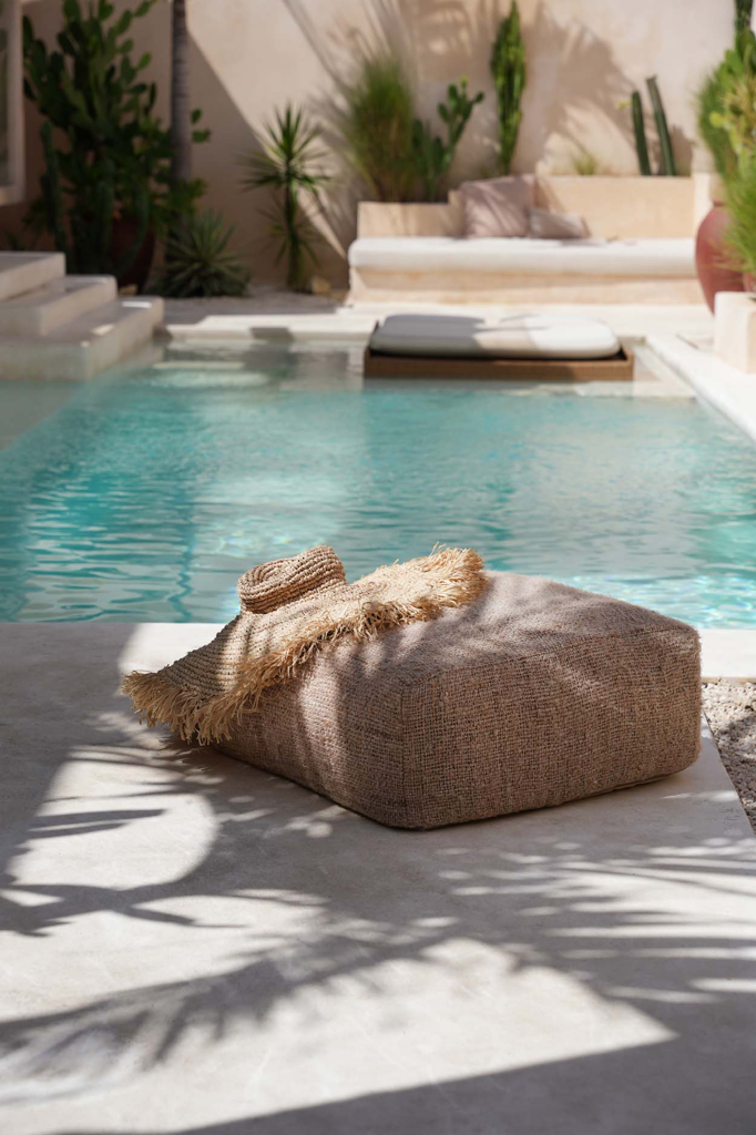 The Oh My Gee Pouf - Beige