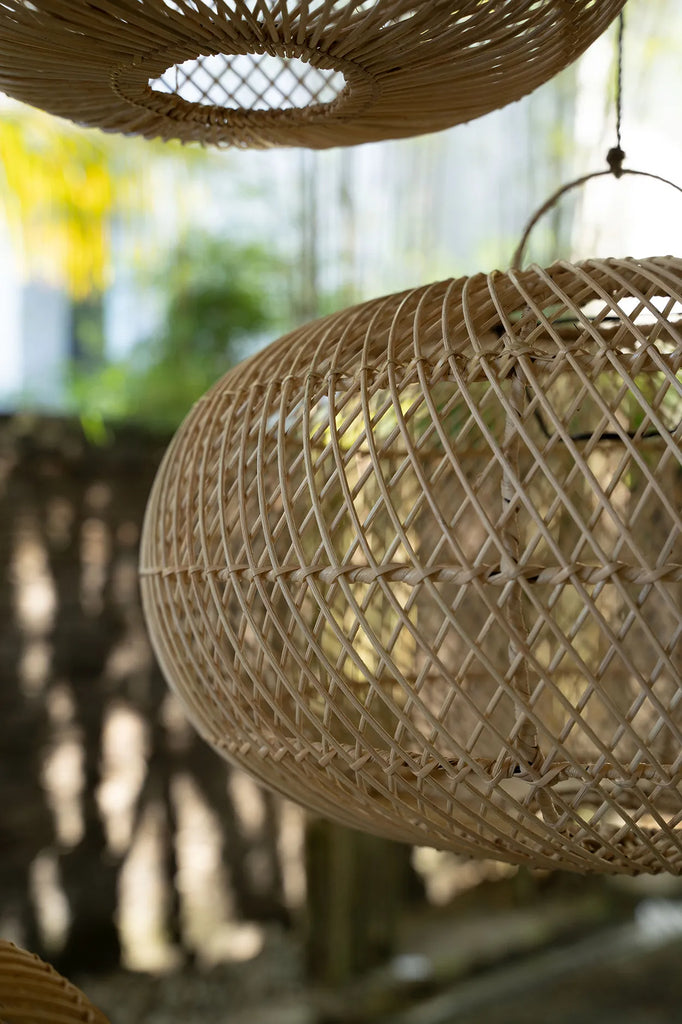 La Lampe Entièrement Suspendue - Naturel - S
