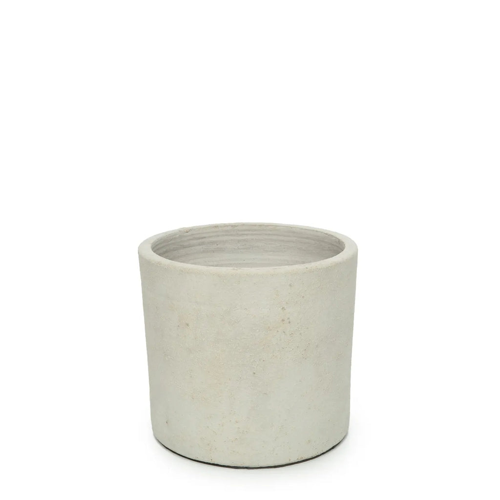 The Chalk High Planter - Concrete Natural - L