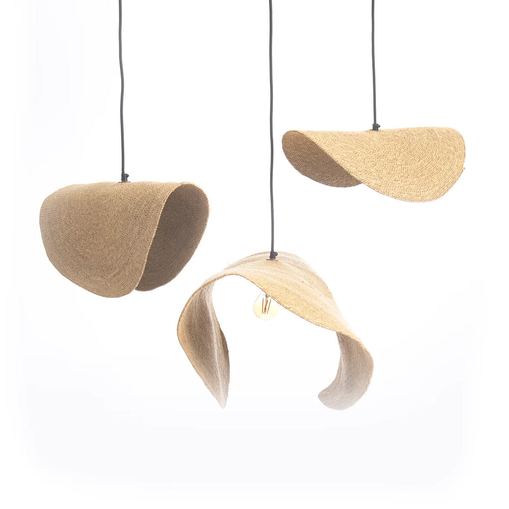 La Lampe Suspendue Lovalova - Naturel - L