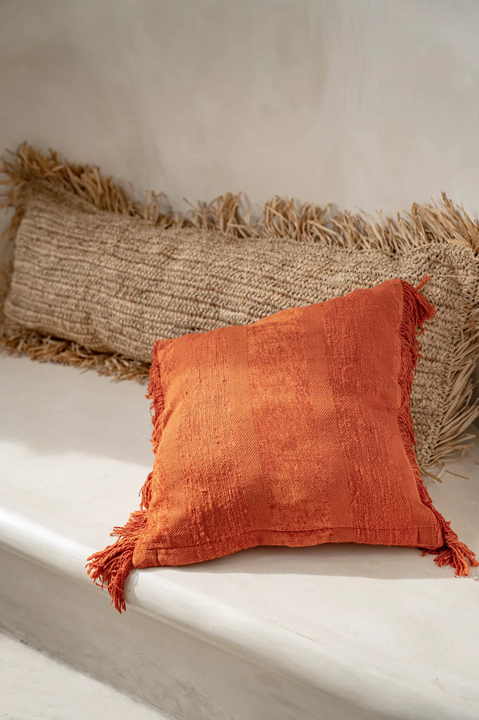 La Housse de Coussin Oh My Gee - Velours Rouille - 40x40