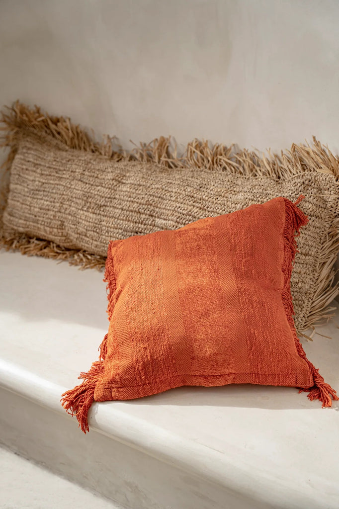 La Housse de Coussin Oh My Gee - Velours Rouille - 40x40