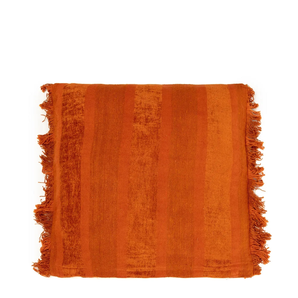 La Housse de Coussin Oh My Gee - Velours Rouille - 60x60