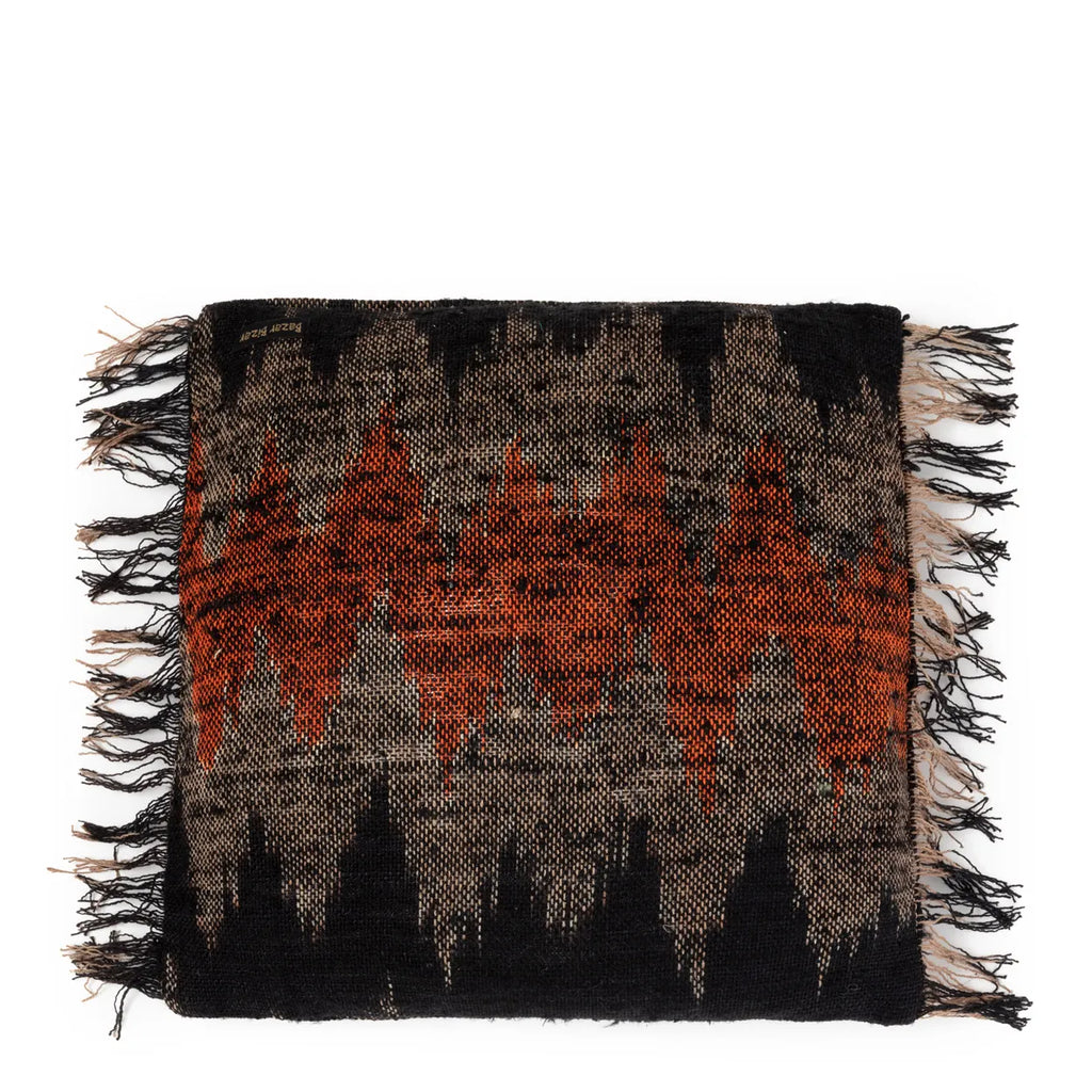 La Housse de Coussin Oh My Gee - Noir Orange - 40x40