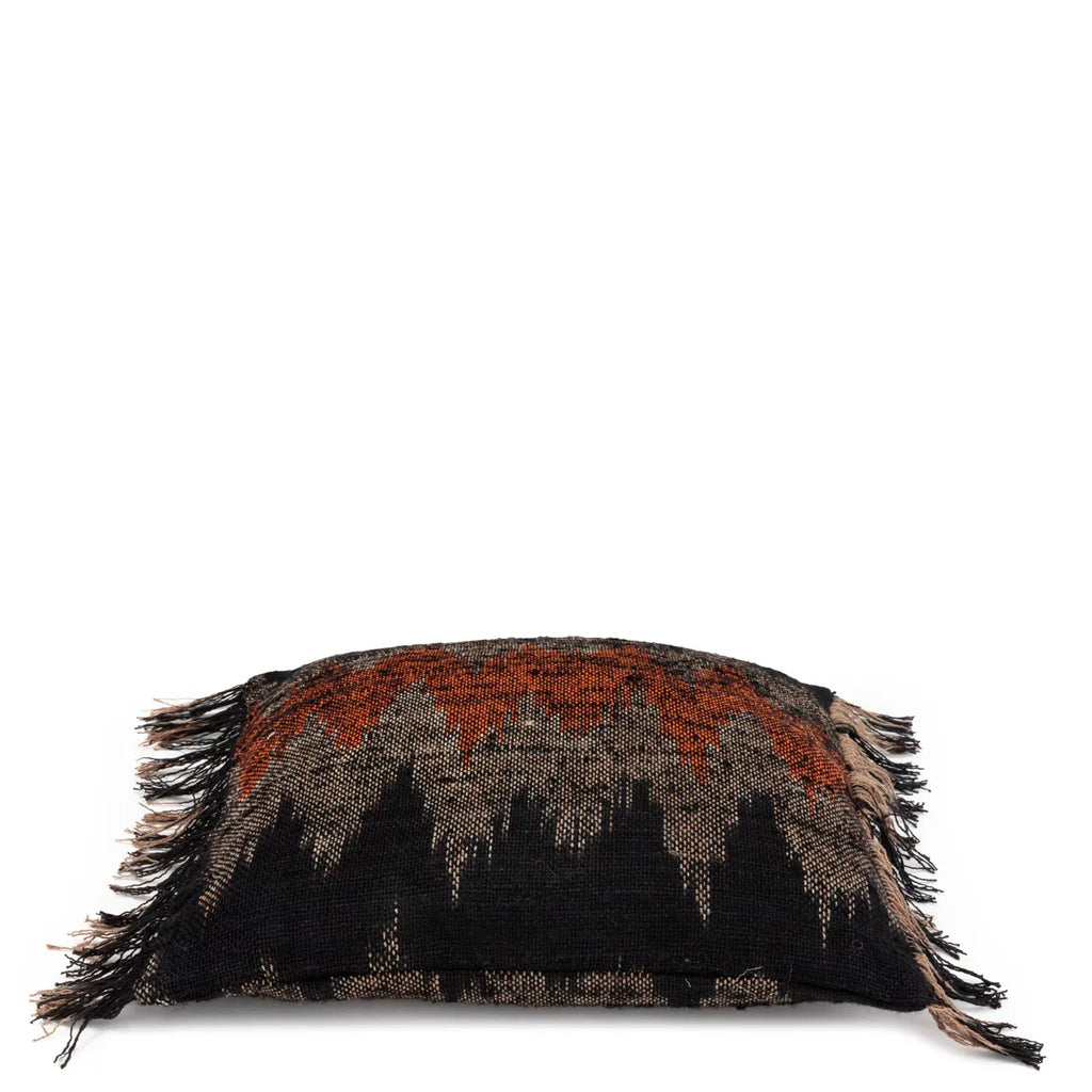 La Housse de Coussin Oh My Gee - Noir Orange - 40x40