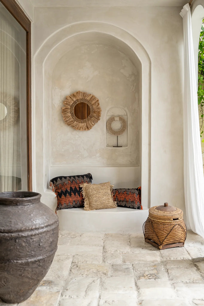 De Oh My Gee Kussenhoes - Zwart Oranje -  60x60