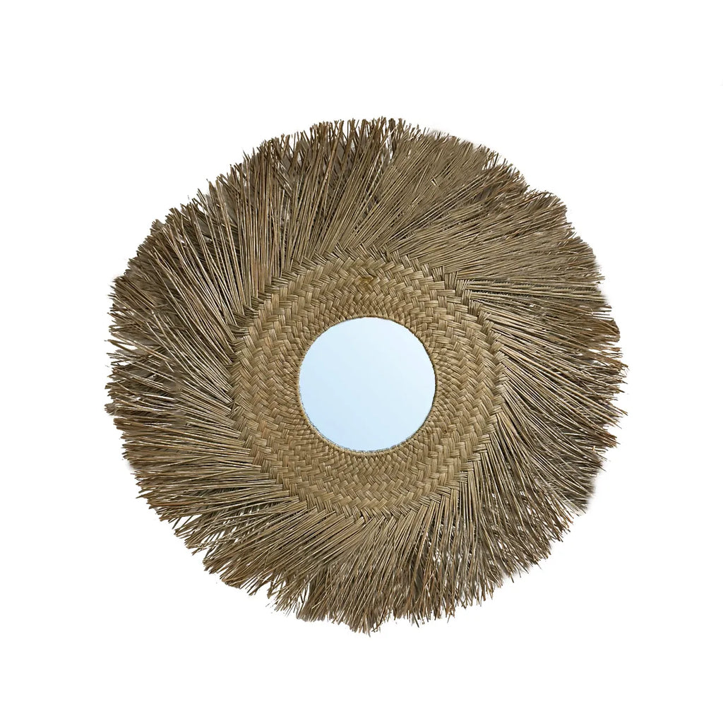 The Rattan Mirror - Natural - M
