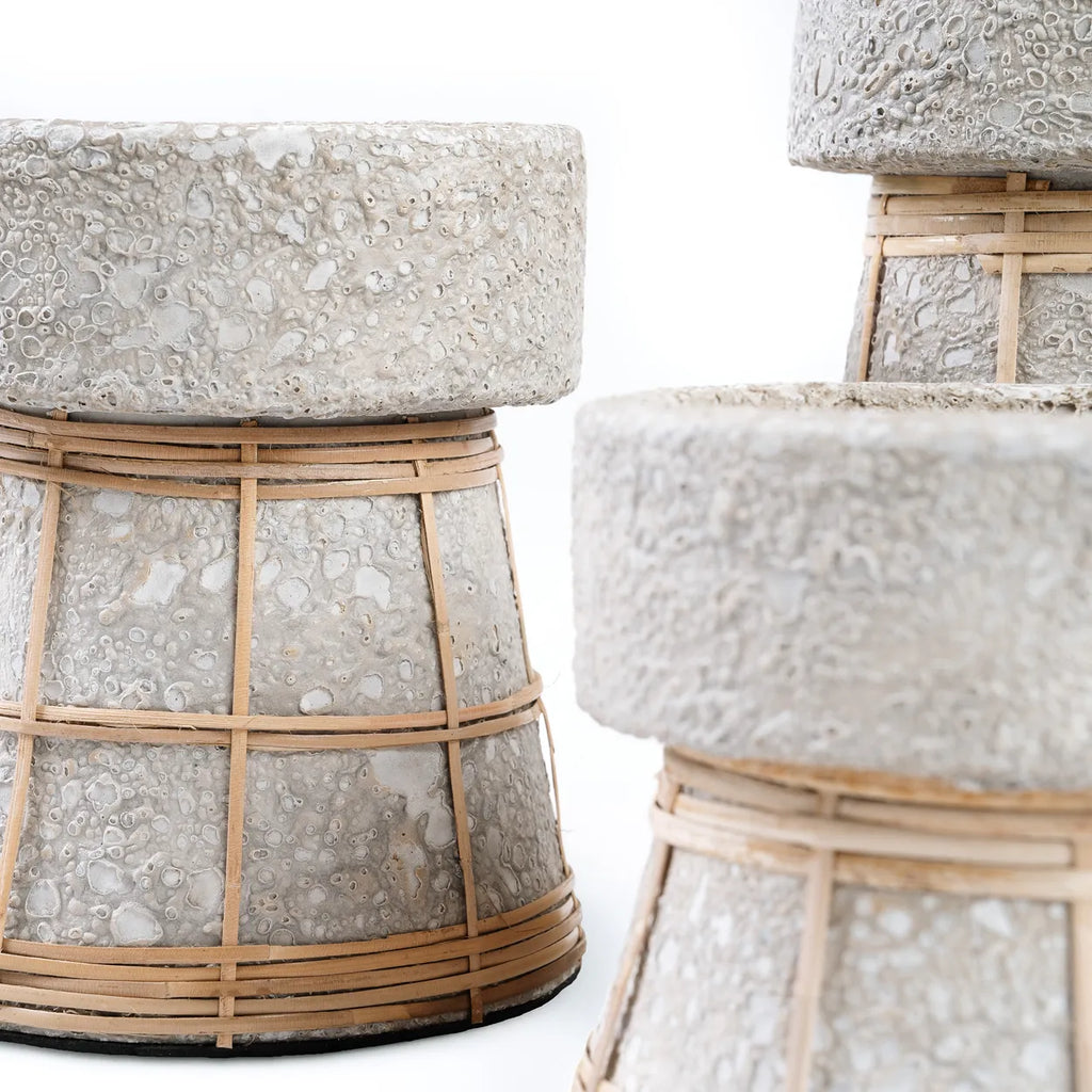 Bougeoir The Serene - Gris Béton Naturel - S