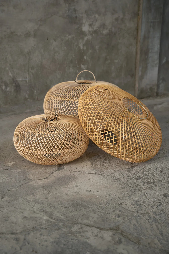 La Lampe Entièrement Suspendue - Naturel - S