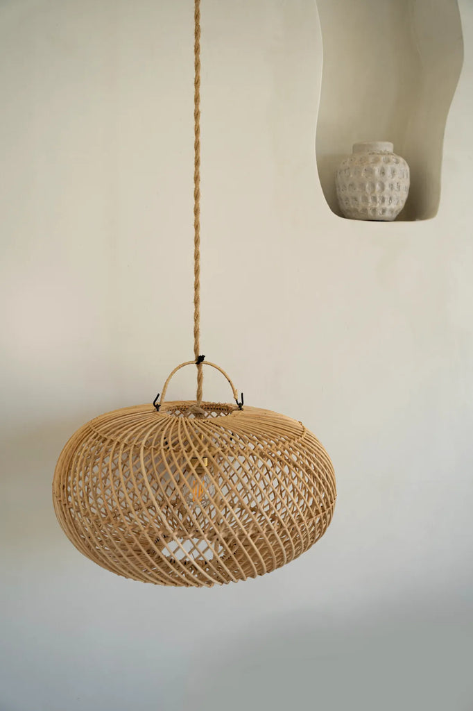 La Lampe Entièrement Suspendue - Naturel - S